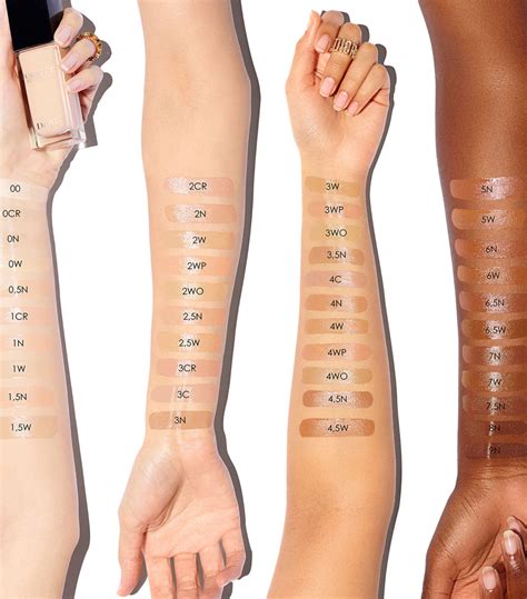 dior foundation price|dior forever foundation color chart.